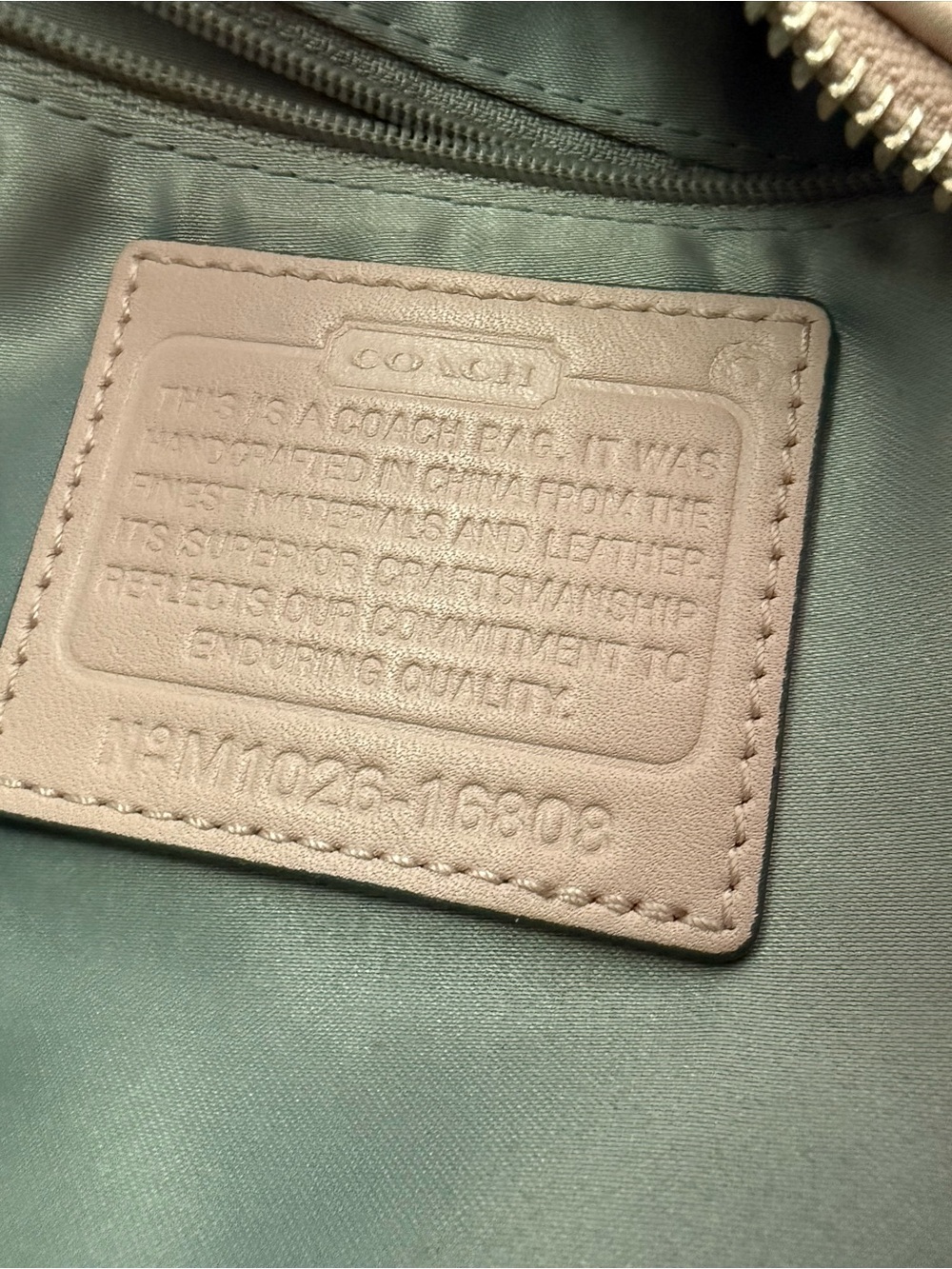 Coach Soft Pink Leather Hobo Bag with Matching Wallet - Picture 5 of 8